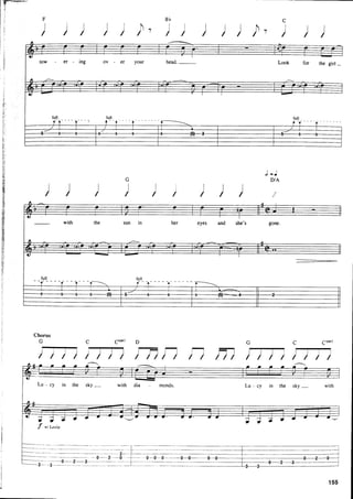 The beatles-piano guitar