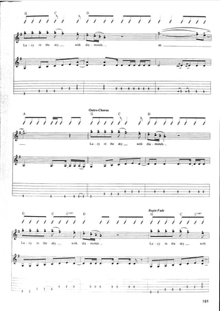 The beatles-piano guitar