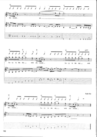 The beatles-piano guitar