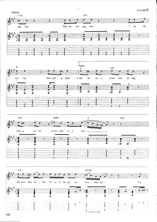 The beatles-piano guitar