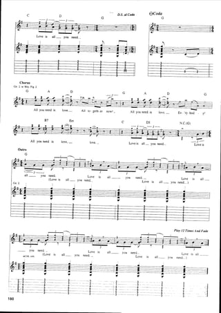 The beatles-piano guitar