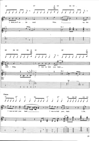 The beatles-piano guitar