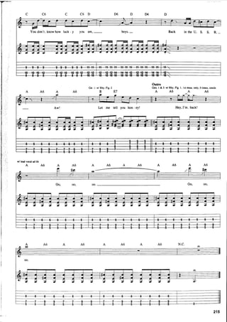 The beatles-piano guitar