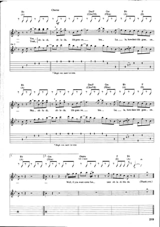 The beatles-piano guitar