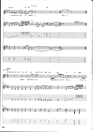 The beatles-piano guitar