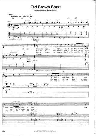 The beatles-piano guitar