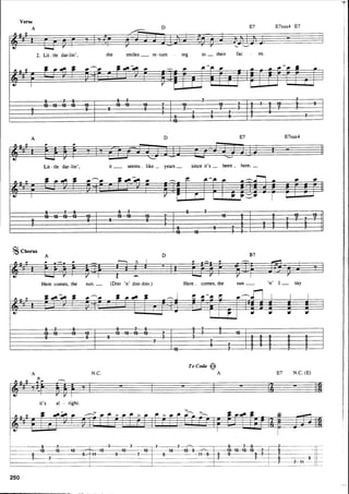 The beatles-piano guitar