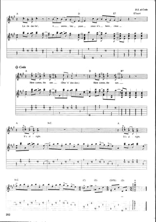 The beatles-piano guitar