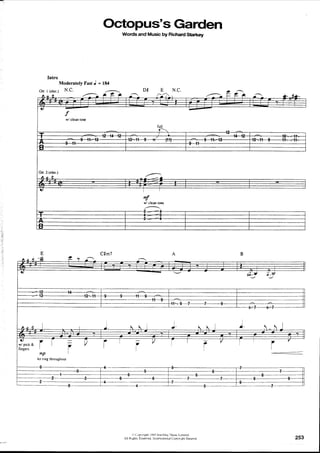 The beatles-piano guitar