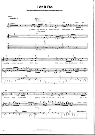 The beatles-piano guitar