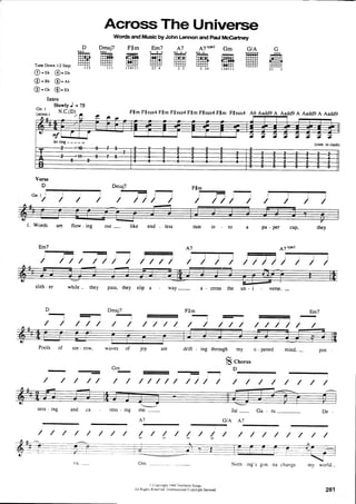 The beatles-piano guitar