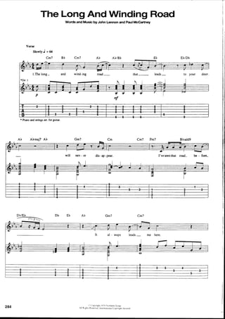 The beatles-piano guitar