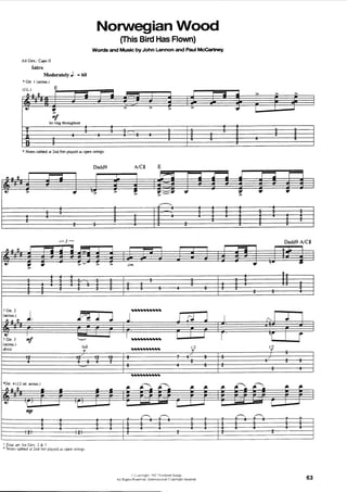 The beatles-piano guitar