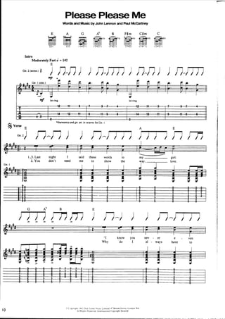 The beatles-piano guitar