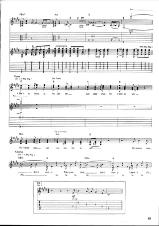 The beatles-piano guitar