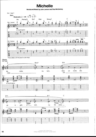 The beatles-piano guitar