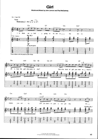 The beatles-piano guitar