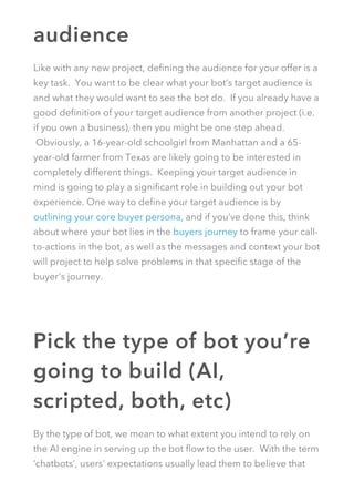 How To Create An AI Chat BOT 