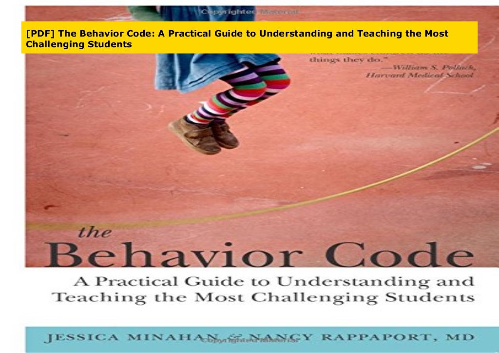 [PDF] The Behavior Code A Practical Guide to Understanding and