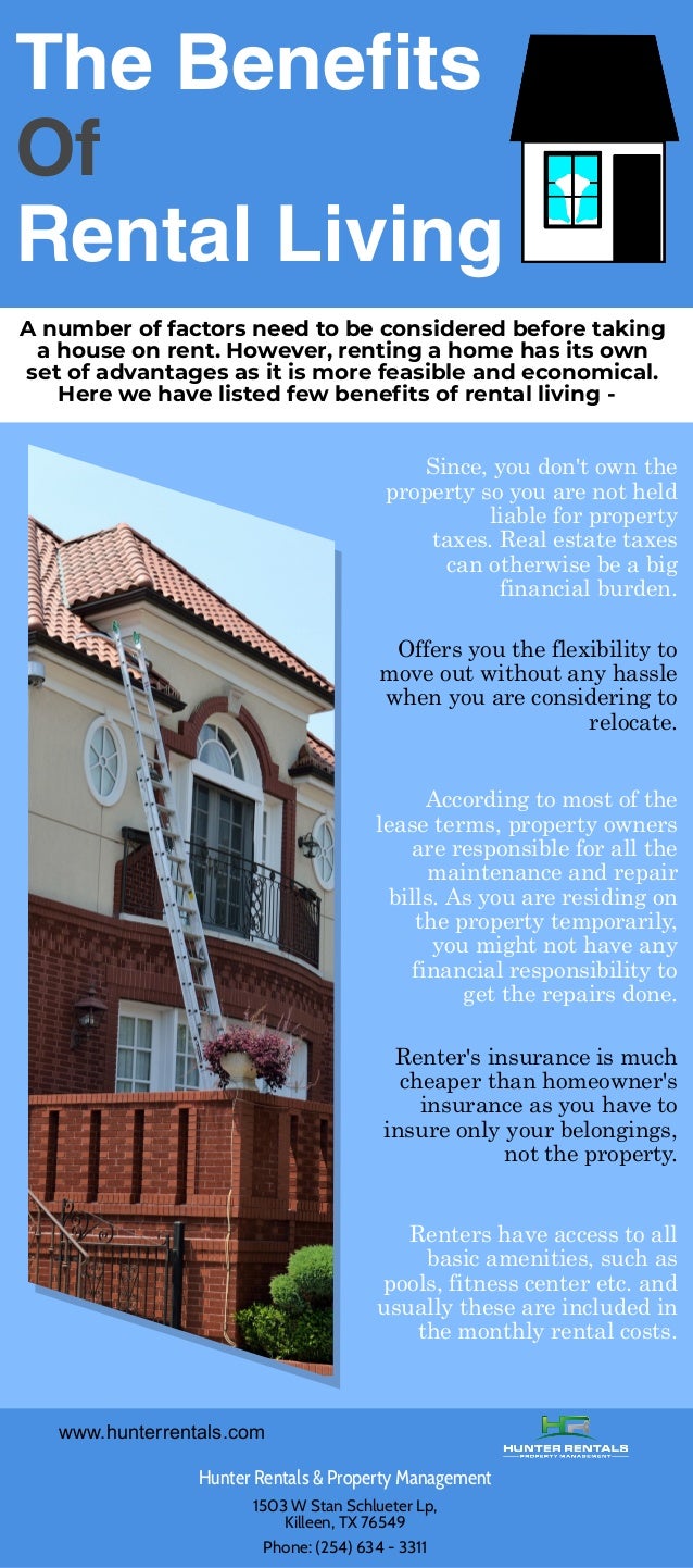 The Benefits Of Rental Living