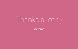 Thanks a lot :-)
@crema
 