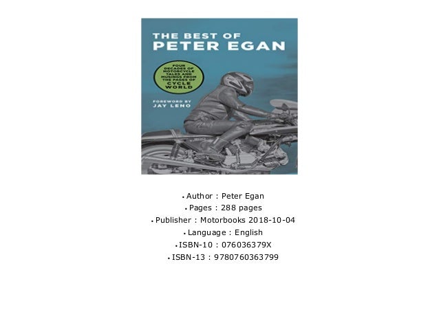 peter egan motorcycle