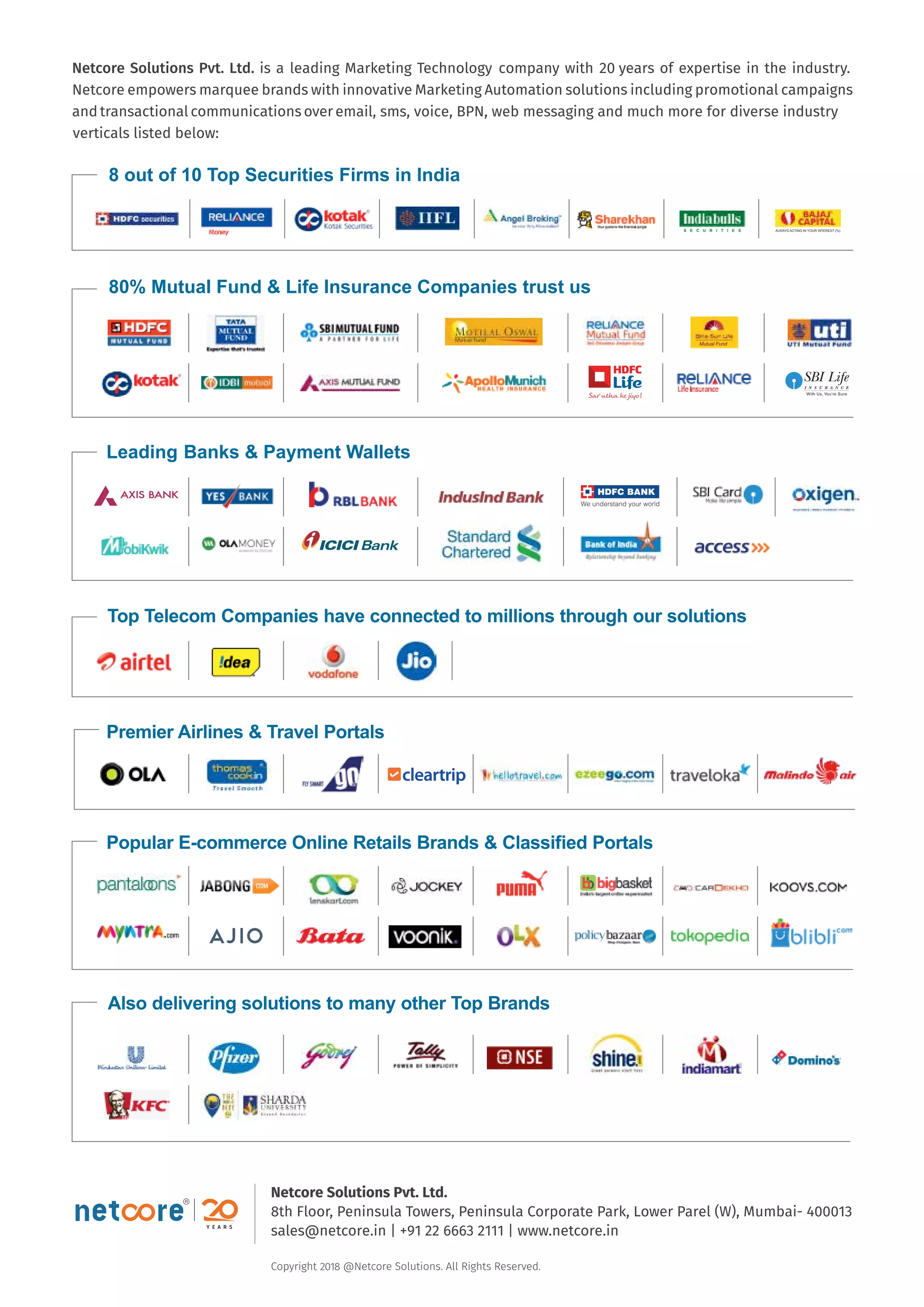 The BFSI Marketer's guide to leveraging marketing automation & analytics