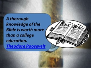 The bible and I (shared using VisualBee)