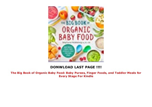 big book of organic baby food