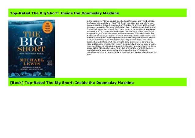 Inside the Doomsday Machine The Big Short