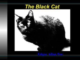 examples of personification in the black cat
