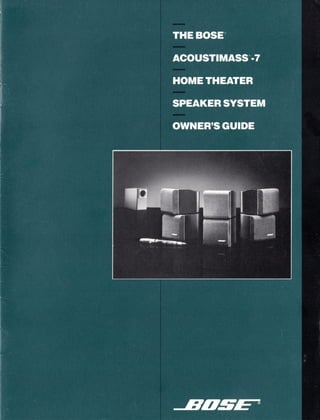 The Bose - Acoustimass-7