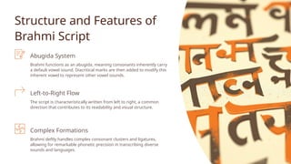 The Brahmi Script: The Ancient Root of Asian Writing Systems | PPTX