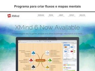 Programa para criar fluxos e mapas mentais
 