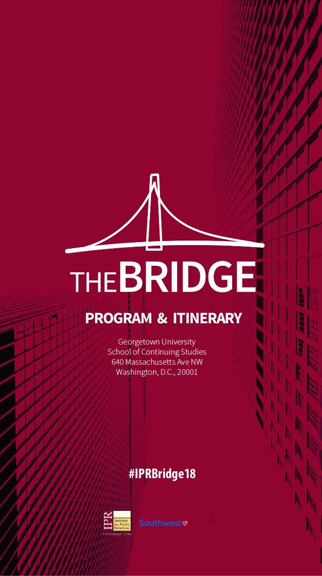 The Bridge Conference Program