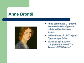 The Brontë Family History | PPT