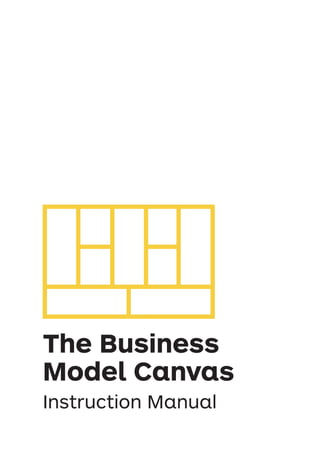 The Business
Model Canvas
Instruction Manual
 
