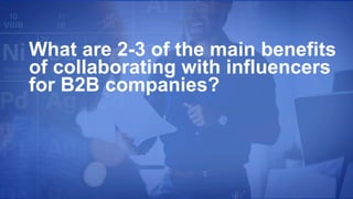The Business of Influence - B2B Influencer Marketing eBook