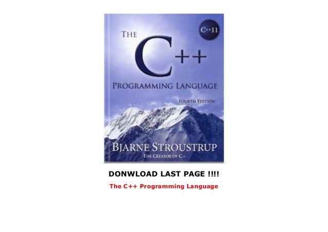 The C++ Programming Language
