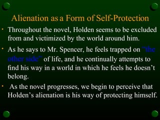 The Catcher In The Rye Themes, Symbols, Motifs | PPT