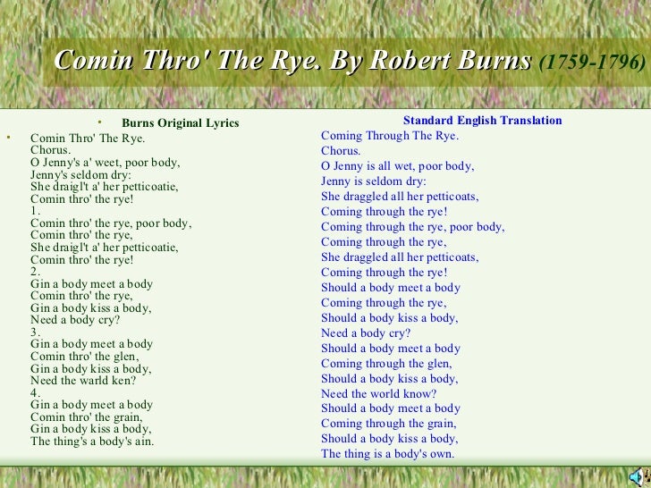 The Catcher In The Rye What's In A Name?