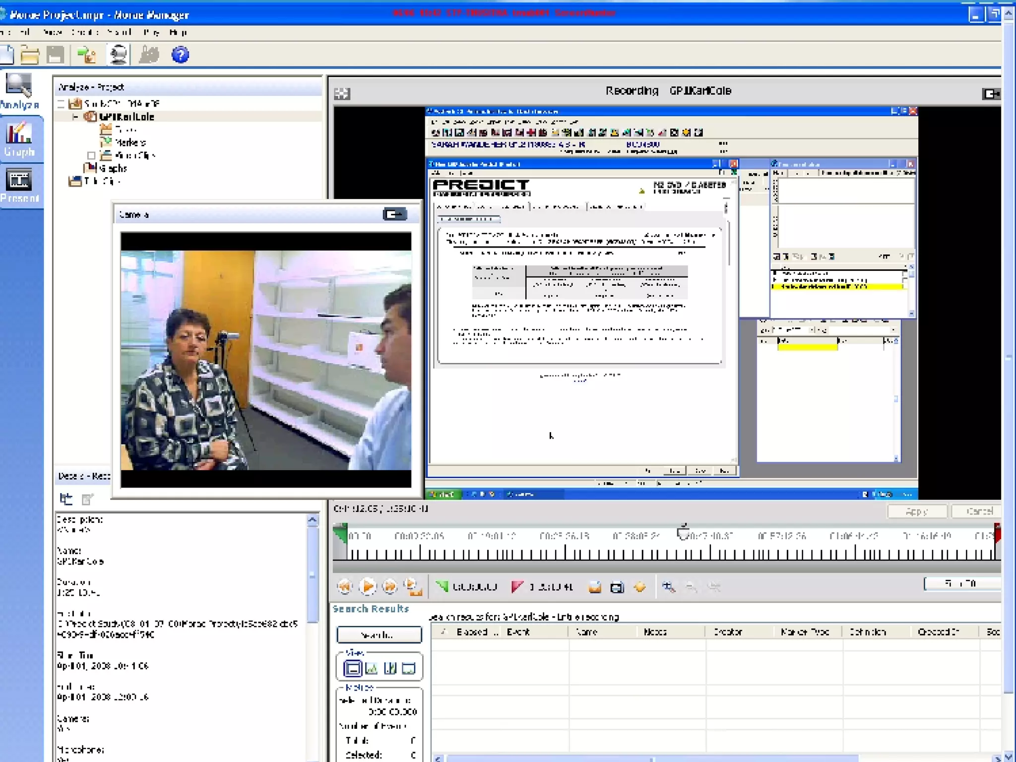 Morea Usability Analysis Workbench 