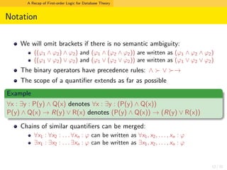 The Chase in Database Theory | PDF
