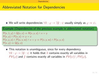 The Chase in Database Theory | PDF