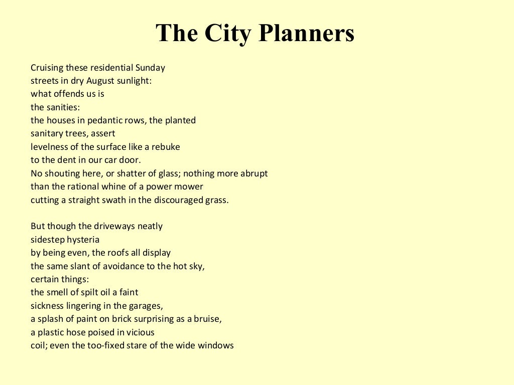The cityplannersmargaretatwoodliterature