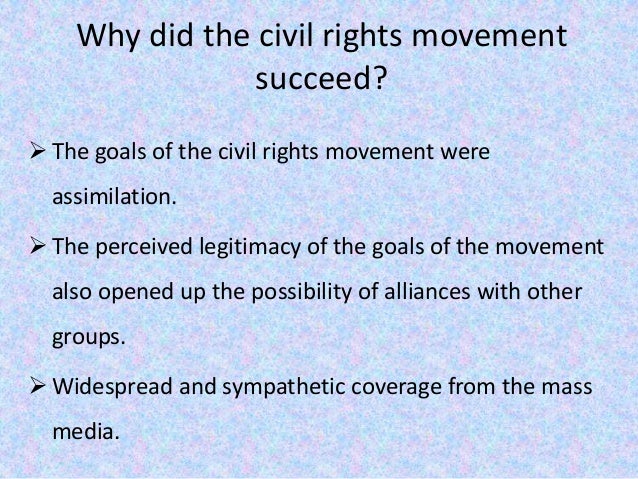 The Success of the Civil Rights Movement