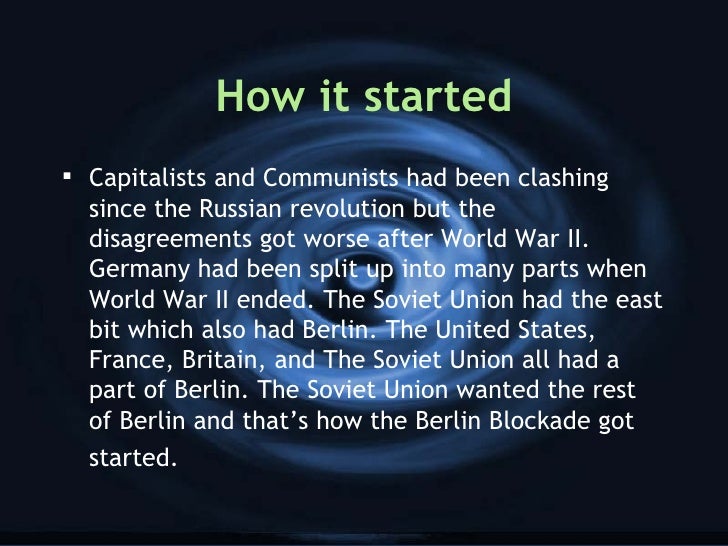 cold war us started it The cold war: crash course us history #37 crashcourse this week we'll talk about how the cold war started in short it grew out of world war ii. cold war us started it The cold war: crash course us history #37 crashcourse this week we'll talk about how the cold war started in short it grew out of world war ii.