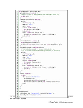 This book is brought to you by Zenva - Enroll in our Full-Stack Web Development Mini-Degree to go from
zero to Full-Stack engineer.
© Zenva Pty Ltd 2018. All rights reserved
 