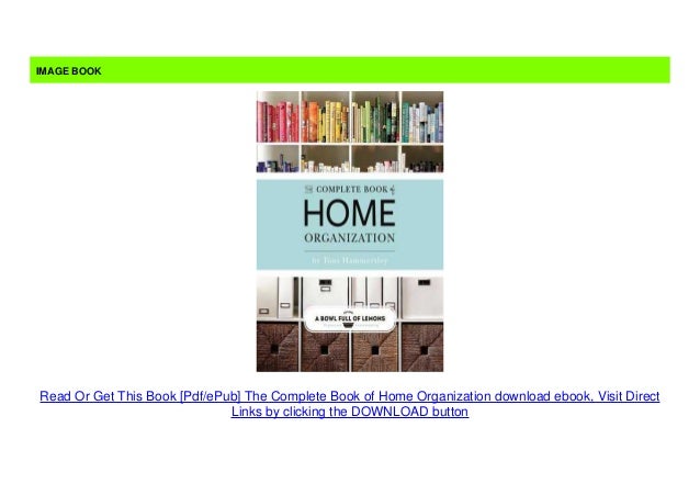 the complete book of home organization pdf free download
