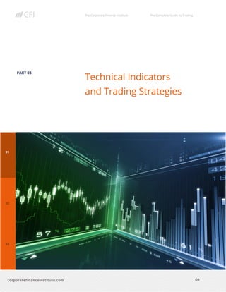 The Corporate Finance Institute The Complete Guide to Trading
69
corporatefinanceinstitute.com
PART 03
Technical Indicators
and Trading Strategies
 